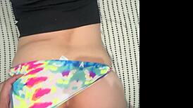 Bold stepsister pounding rocks new year's party hardcore