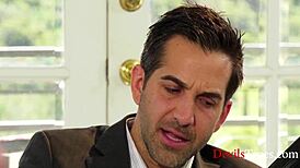 Cheating Redhead Wife Lauren Phillips Big Tits Ride in Cuckold Therapy