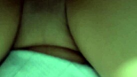 Pounding neighbor's girlfriend's tight wet pussy bareback while he slaves at work, slapping her juicy ass till she moans in orgasm