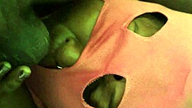 Oil my juicy ass aunty moans before nephew fucks hard