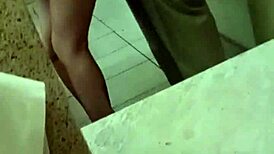 PETITE LATINA SQUIRTS ON MONSTER COCK IN PUBLIC OFFICE POUNDING!