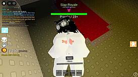 dude these two cute futanari bitches with big tits big ass go full lesbian kissing horny in roblox