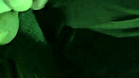 GOTH BABE GAGS ON CUM IN SENSUAL TATTOOED BLOWJOB CLOSE-UP