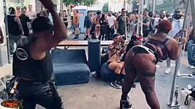 damn, found this leather-clad brat at folsom begging for my bdsm flogger punishment!