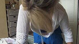 Ever caught a dirty babe's downblouse nipple slip tease?