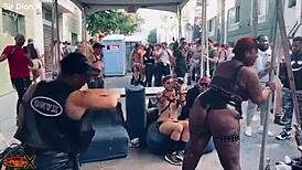 damn, found this leather-clad brat at folsom begging for my bdsm flogger punishment!