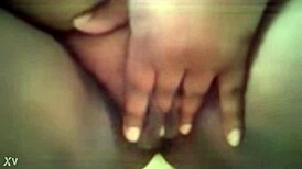 mmm my fat ebony bbw pussy teases hard on phone cam