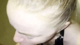 Step Mommy Deepthroats Monster Cock to Please Young Stud