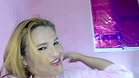 Latina milf juicy big tits ass fucked doggystyle bedroom creampie natural shaking