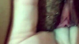 Girlfriend's Tight Vagina Fingered Deep Inside for Intense Pleasure