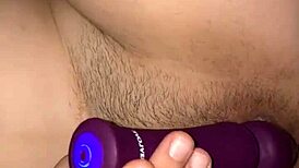 Wife's Dripping Creampie After Intense Mutual Masturbation Session