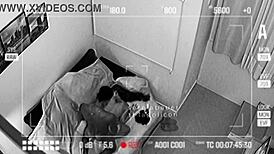 hidden camera catches real couple fucking wildly in airbnb!