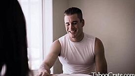 Twisted Step-Sibs Pass Hot Mommy Around Like A Fuck Toy!