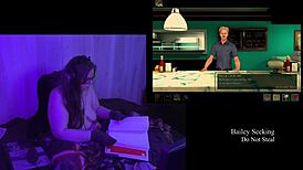 bbw brunette's naked remaster secrets playthrough part 3 big natural tits