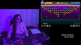 bbw brunette's naked remaster secrets playthrough part 3 big natural tits