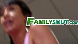 boxer babe beca barbie shakes big ass rough in family threesome spit fuck to earn respect famsmut