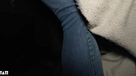 Risky Public Car Dogging with Screaming College Redhead Slut Next Door