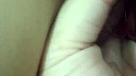 Girlfriend's Tight Vagina Fingered Deep Inside for Intense Pleasure