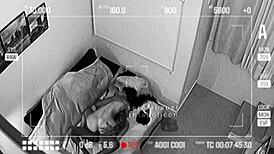 hidden camera catches real couple fucking wildly in airbnb!