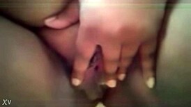 mmm my fat ebony bbw pussy teases hard on phone cam