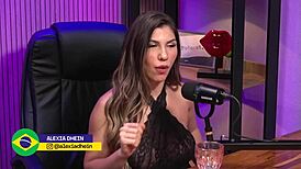 whoa, busty latina hottie craves that anal dildo deep in her big ass!