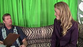 Blonde Teen Gulps Massive Cum After Huge Cock Pounding?
