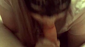 baby watch your filipina whore wife suck and handjob that monster cock