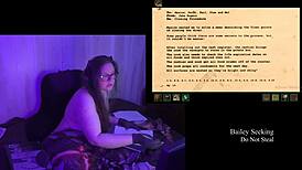 bbw brunette's naked remaster secrets playthrough part 3 big natural tits