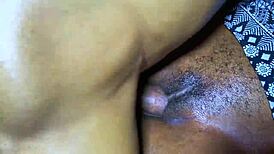 that sweet asian housewife sneaks interracial fun in the bathroom with her ebony friend.