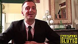 Babe's Big Boobs Bounce as Maledom Binds Milf Slave for Rough Anal Riding