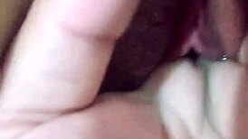 Girlfriend's Tight Vagina Fingered Deep Inside for Intense Pleasure
