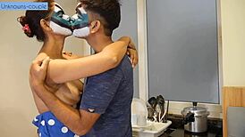 Desi babe summons gigolo's monster cock for rough pussy pounding deepthroat and domination orgasm