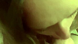 your wife gives sloppy humpday blowjob ending in hot cum swallow