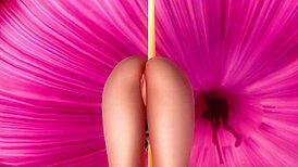 i love lei fang's big asian ass posing nude on beach