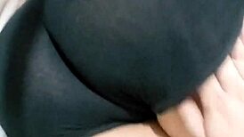 Doña Mary Teases in Tiny Shorts at the Gym Homemade Latina Workout