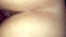 Wife's Big Ass Rides Massive Black Cock Hard!