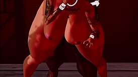fucking my cute best friend with her big ass tits and moans