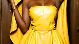 Genesis bikini leather sauna orgasm floods with raw emotional creation ecstasy