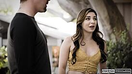 my roommate's dark fantasies have me face-fucking her petite shaved pussy deepthroat style in the dorm