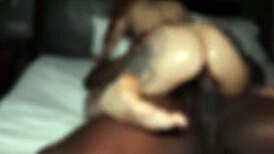 ginger goth slut's holes wrecked by bbc