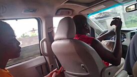 Homemade backstage amateurs tease monster big black cock outside uncompleted building