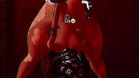 fucking my cute best friend with her big ass tits and moans