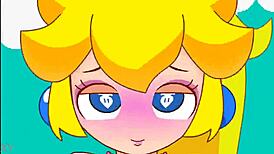 peach bikini babe rides cowgirl in pov swimsuit action