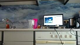 sexydea cutely teases her pussy on live webcam show