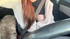 Italian Milf Artemisia Love's Massive Tits Bounce Wild On Drive