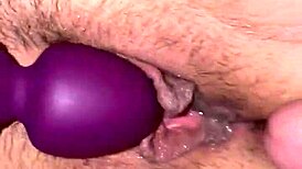 Wife's Dripping Creampie After Intense Mutual Masturbation Session