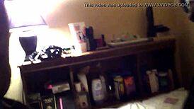 Ebony teen 18+ spits sloppy facial on black cock intriguing tease