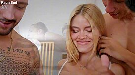 i'm italian silvia preslar taking this brutal gangbang... double penetration wrecks my tight pussy till i scream!