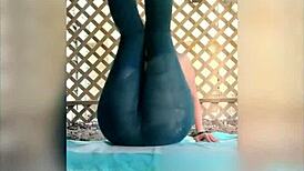 bold outdoor slut rams pierced pussy hard publicly