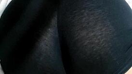 Doña Mary Teases in Tiny Shorts at the Gym Homemade Latina Workout